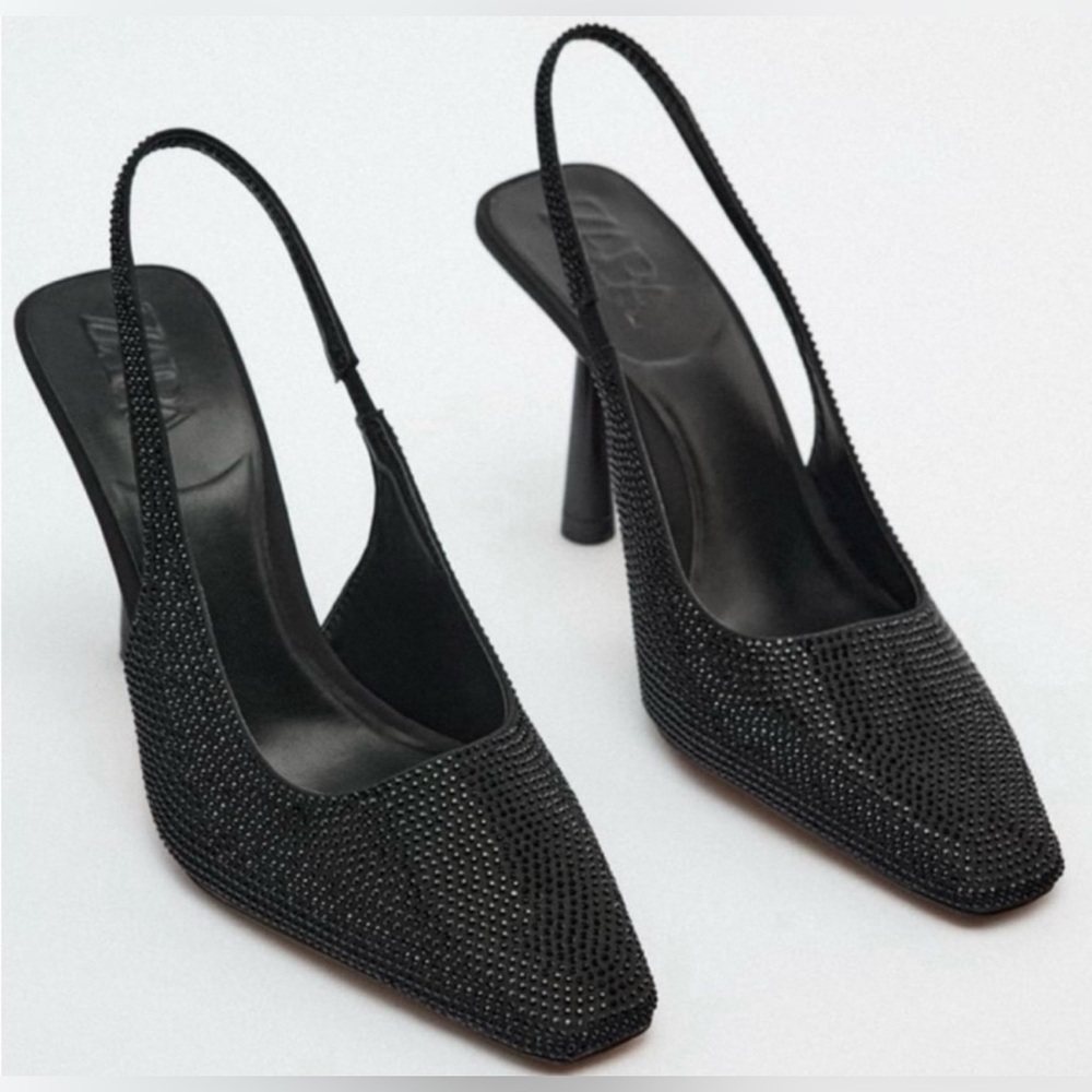 Zara Black Women's Heels